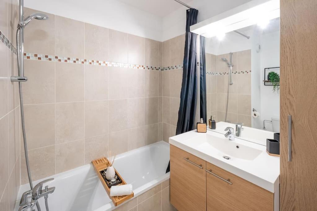 L'Excellence-8Min Aeroport-Terrasse-Parking Prive Apartment Lingolsheim Luaran gambar