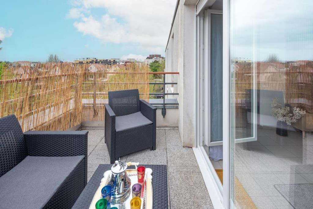 L'Excellence-8Min Aeroport-Terrasse-Parking Prive Apartment Lingolsheim Luaran gambar