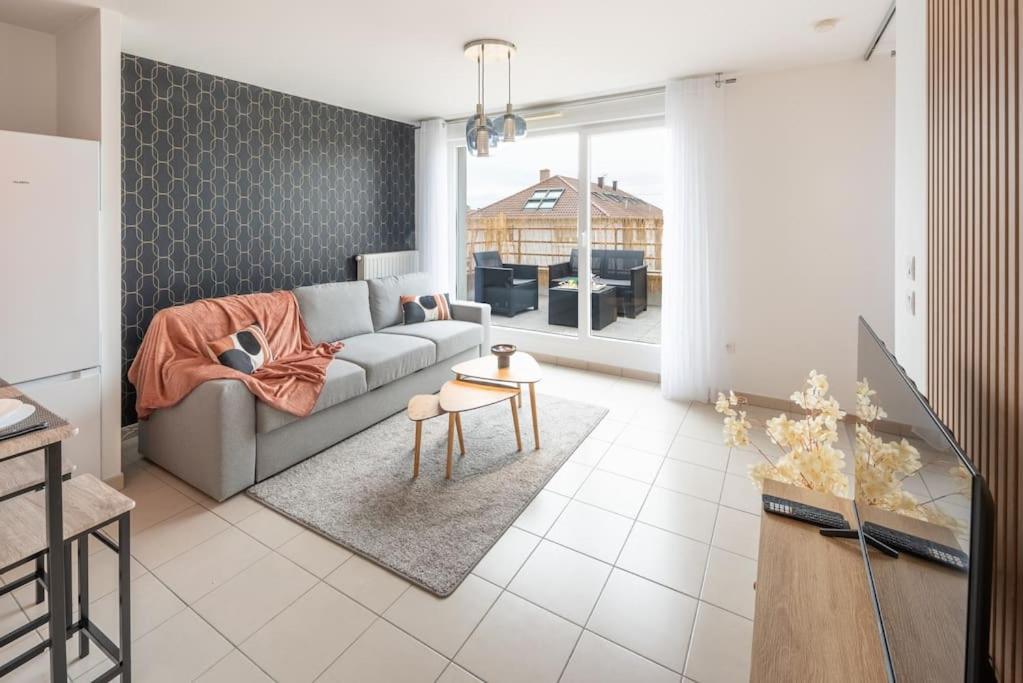 L'Excellence-8Min Aeroport-Terrasse-Parking Prive Apartment Lingolsheim Luaran gambar