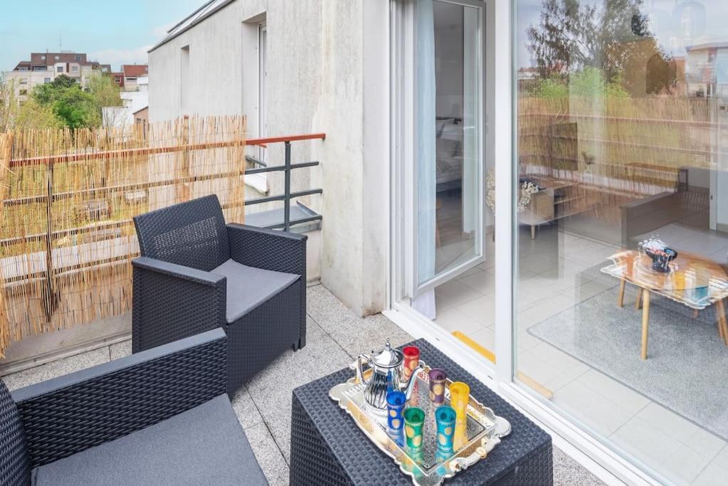 L'Excellence-8Min Aeroport-Terrasse-Parking Prive Apartment Lingolsheim Luaran gambar